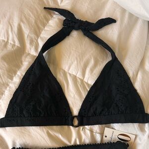 Shoshanna Black Halter Top - NWT